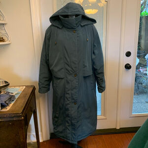 Women's Northern Spirit Teal Puffer Coat M